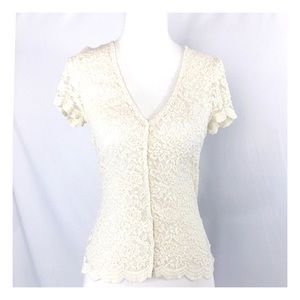 [uo | kimchi blue] lace button up